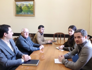 В Государственном комитете по репатриации Республики Абхазия состоялась встреча директора Госинвестагентства и председателя ГК РА по репатриации