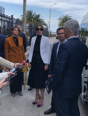 Посещение официальной делегации из Российской Федерации гостиницы ООО "Тотус" в г. Гагра